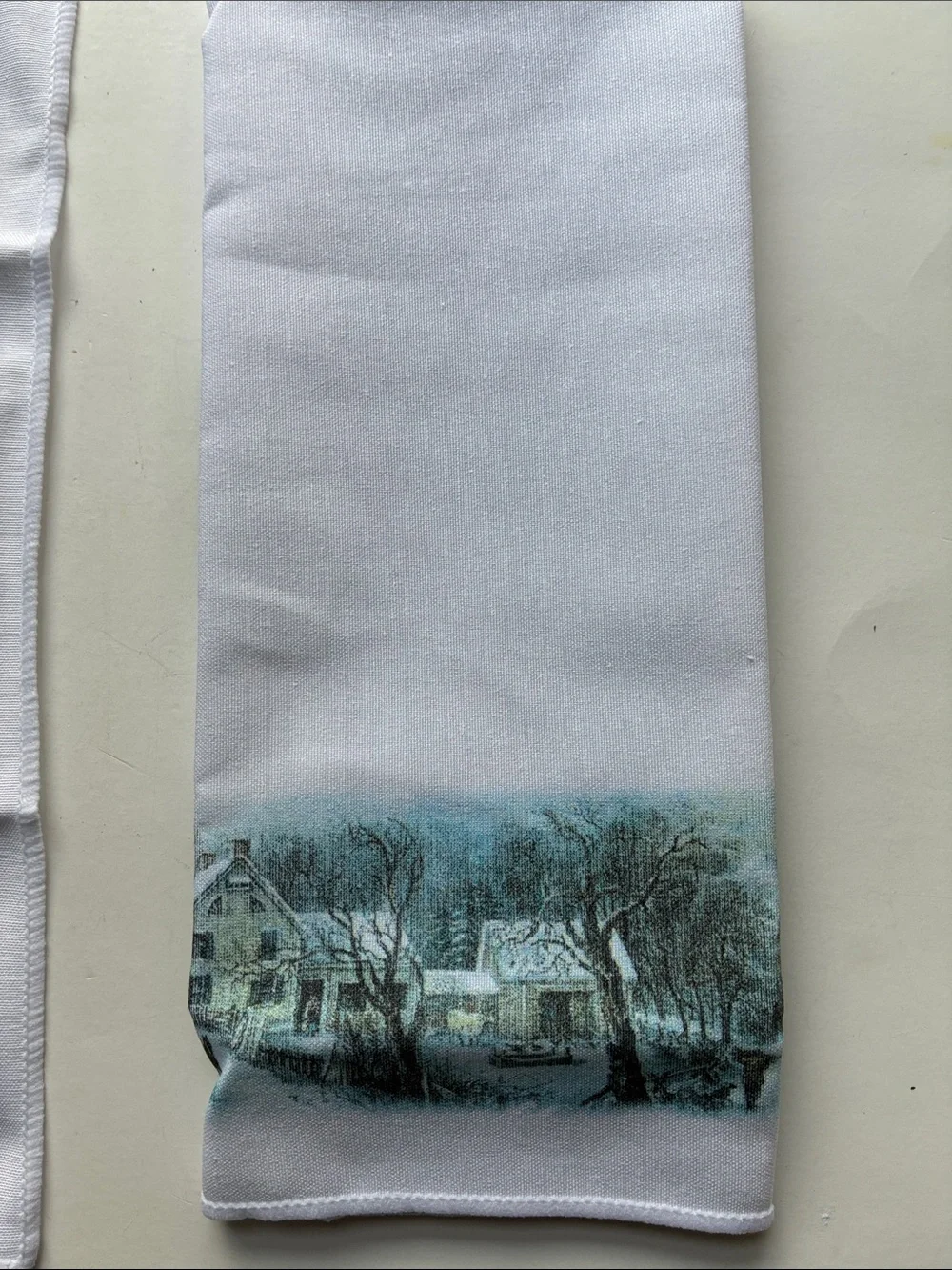 Currier & Ives Collection Museum City of New York Cotton Napkins Set of 4